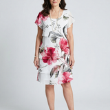 DELACROIX | Robe à couches en pétales doux Keoni