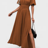 Eterna - Vestido Maxi Elegante Preto