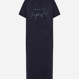 Sásquia - Vestido casual com capuz
