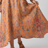 DELACROIX | Robe Midi Imprimée à Poches Sophie