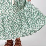 DELACROIX | Robe Midi Bohème à Pompons Florence