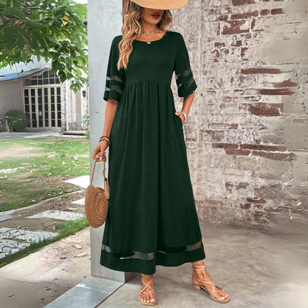 Catarina - Vestido Elegante Que Cobre a Barriga