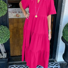 Carlota - Vestido Maxi com Movimento