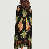 Alessandra - Vestido Longo Estampado