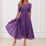 DELACROIX | Robe Élégante Florale Marie