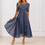 DELACROIX | Robe Élégante Florale Marie