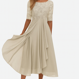 Valentina - Vestido Renda Manga 3/4