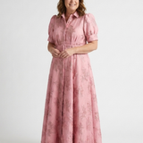 DELACROIX | Robe chemise maxi florale Xanthea