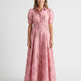DELACROIX | Robe chemise maxi florale Xanthea