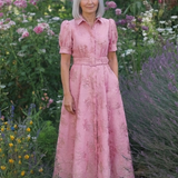DELACROIX | Robe chemise maxi florale Xanthea