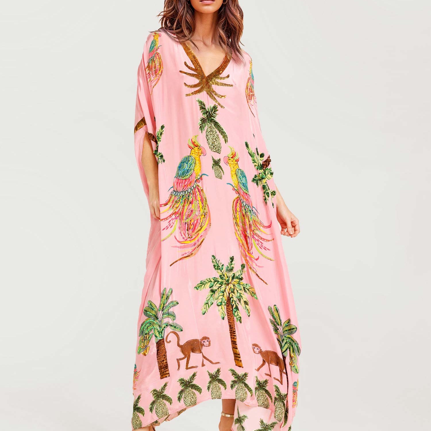 Alessandra - Vestido Longo Estampado