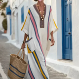 DELACROIX | Robe maxi et manches mi-longues Noemi