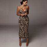Leopardo - Vestido Justo Sexy