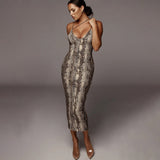 Leopardo - Vestido Justo Sexy
