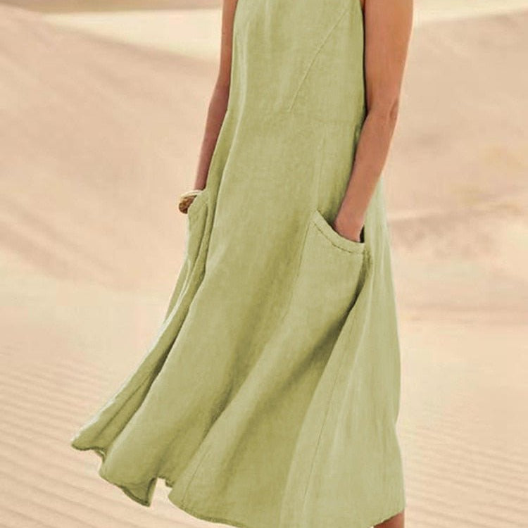 Manuela - Vestido Leve para o Verão