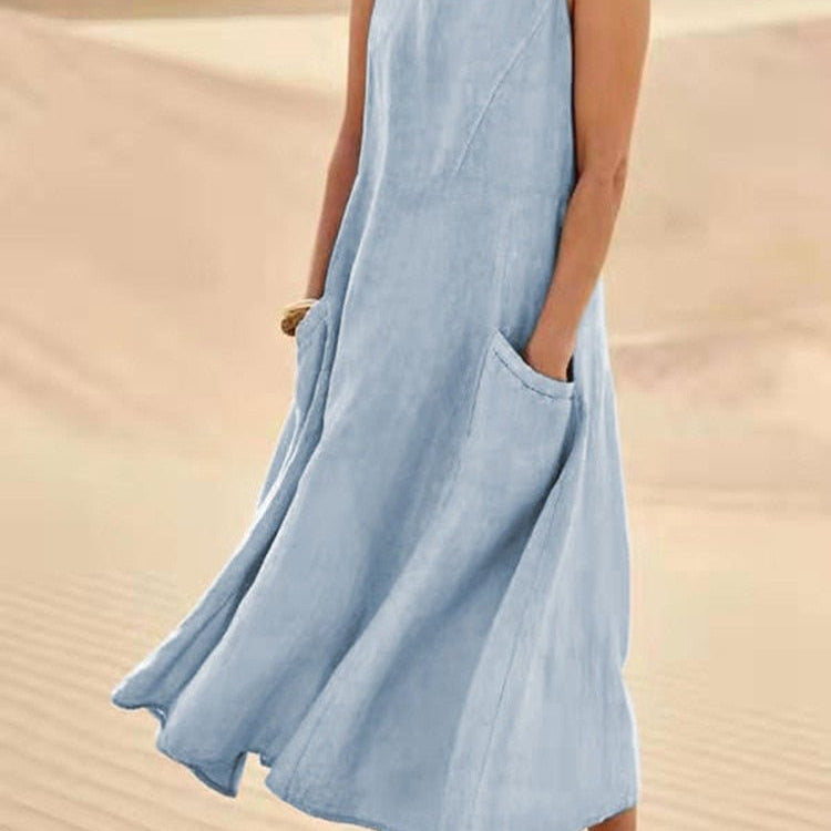 Manuela - Vestido Leve para o Verão