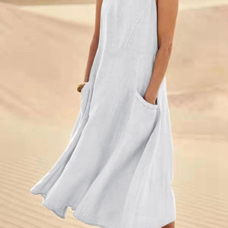 Manuela - Vestido Leve para o Verão