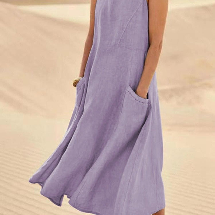 Manuela - Vestido Leve para o Verão