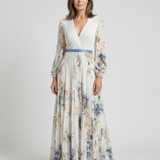 DELACROIX | Robe Maxi Fleurie à Manches Longues Lavinia