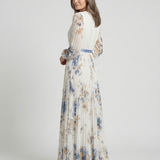 DELACROIX | Robe Maxi Fleurie à Manches Longues Lavinia