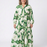 DELACROIX | Robe Maxi à Manches Longues Sabine