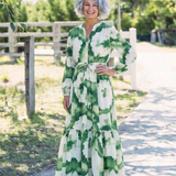 DELACROIX | Robe Maxi à Manches Longues Sabine