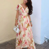 DELACROIX | Robe Maxi Fleurie Elara