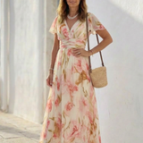 DELACROIX | Robe Maxi Fleurie Elara