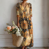 Dora - Vestido de Conforto Diário