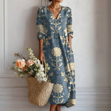 Carina - Vestido de Conforto Diário