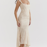 Nalina - Vestido Maxi Elegância